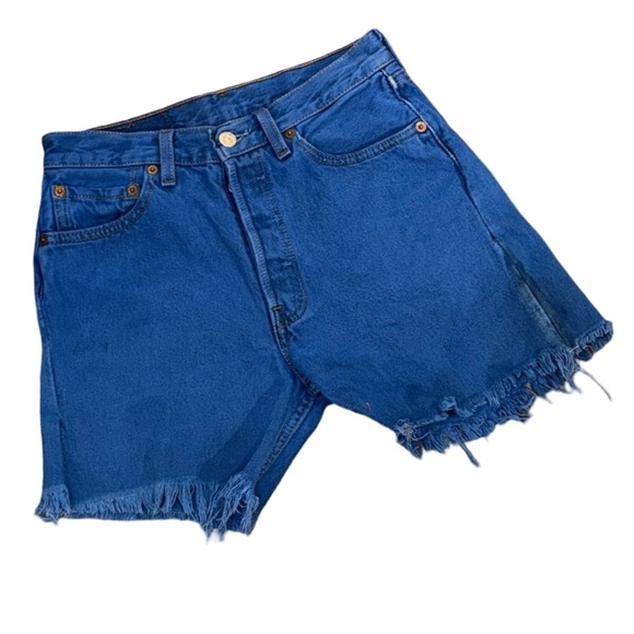 Levi's Pants - Levi's OVERDYED Blue Jean Shorts for Women Size XS
